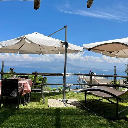 La Badia Montechiaro - Breathtaking View Of Sorrento Coast Villa Vico Equense Exterior photo